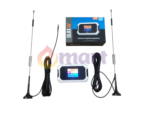 4G WiFi роутер OLAX MT80 з двома антенами 12 dBi (3000 мАг)