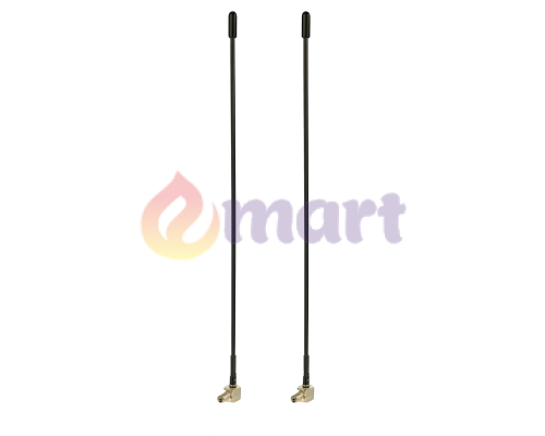 Комплект гибких 4G антенн для роутеров 5 дБ (800-2700 МГц) TS-9, 2 шт