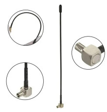4G гнучка антена термінальна для роутерів 5 дБ (800-2700 МГц) TS-9, 1 шт