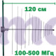 Логопериодическая антенна ENERGY 100-500 МГц 9dBi N-Type Male 100W