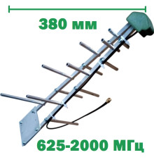 Логопериодическая антенна ENERGY 625-2000 МГц 9dBi SMA Male 50W