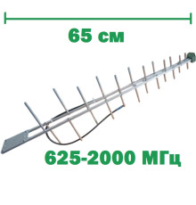  Логопериодическая антенна ENERGY 625-2000 МГц 11dBi SMA Male 50W