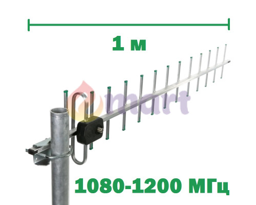 Антенна Волновой канал (Yagi) ENERGY 1080-1200 МГц 15 dBi SMA 50W 