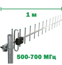Антенна Волновой канал (Yagi) ENERGY 500-700 МГц 15 dBi SMA 50W 