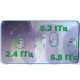 Патч-антенна Energy 2,4 GHz 5,2 GHz 5,8 GHz N-type (Female) 100W