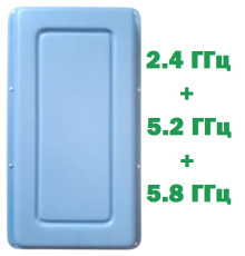 Патч-антена Energy 2,4 ГГц 5,2 ГГц 5,8 ГГц 19dBi N-type (Female) 100W