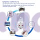 Захисне реле напруги в розетку Voltage Protector 3,6 кВт, 170В~260В IP65, 5~6 хвилин, біле