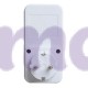 Захисне реле напруги в розетку Voltage Protector 3,6 кВт, 170В~260В IP65, 5~6 хвилин, біле