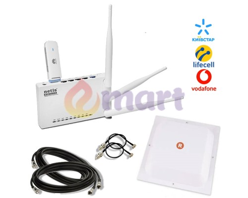 Готовий комплект 4G у селі "WiFi Стабільний Покращений" Готовий комплект 4G у селі "WiFi Стабільний Покращений"