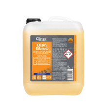 Засіб для миття скляного посуду в посудомийних машинах Clinex DishGlass 5L
