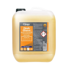 Засіб для миття скляного посуду в посудомийних машинах Clinex DishGlass - 10L
